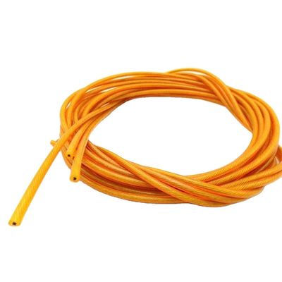Bom preço. 12mm 1x19 Transparente PVC revestido de aço inoxidável cabo de arame AISI 201/304/316 Tolerância de cabo ±0,02 para Clothesline e Easy on-line