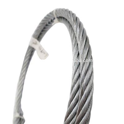 Bom preço. OEM aço carbono 6x24 7FC galvanizado e galvanizado fio de aço corda DIN3068 fio de aço brilhante corda para as suas necessidades on-line