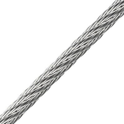 Bom preço. Elevação marítima 6x37 Corda de arame de aço não galvanizado com graxa 500m/rolo comprimento e resistência à corrosão on-line