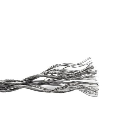 Bom preço. Aço carbono grau AiSi padrão 7x7 galvanizado a quente cabos de aço para aeronaves Diâmetro 1,6 mm on-line