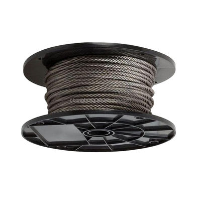 Bom preço. DIN padrão 3mm 6x19 FC aço inoxidável 304/316 corda de arame 4mm 5mm 6mm 7mm 8mm 9mm 10mm 12mm 14mm 16mm 18mm 20mm 22mm 24mm on-line