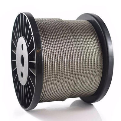 Bom preço. Fabricação de cordas de aço de 11 mm, cordas de cabos de aço 6x12 7FC, cordas de aço galvanizadas, cordas de aço para envio a frio, padrão ASTM on-line