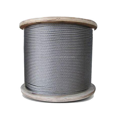 Bom preço. 6x37 IWR Fios de aço galvanizados ou não galvanizados para aço inoxidável especial on-line