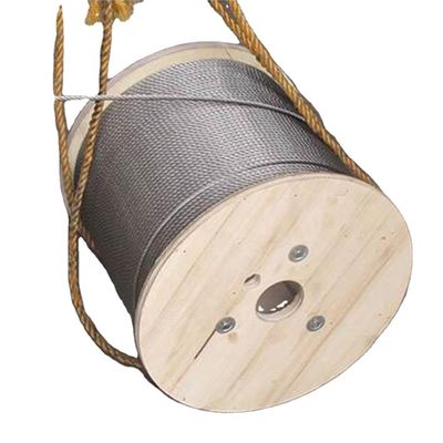 Bom preço. 1x37 Fios de aço inoxidável AISI304 para instalações marítimas resistentes à corrosão on-line