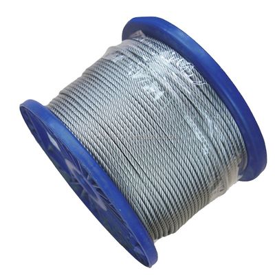 Bom preço. Cabo de aço 12 mm cabo de arame galvanizado para construção 6x19 Construção on-line