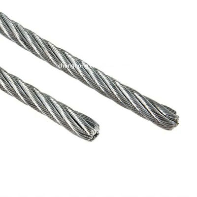 Bom preço. Cabos de arame galvanizados de aço carbono de alta resistência para elevação on-line