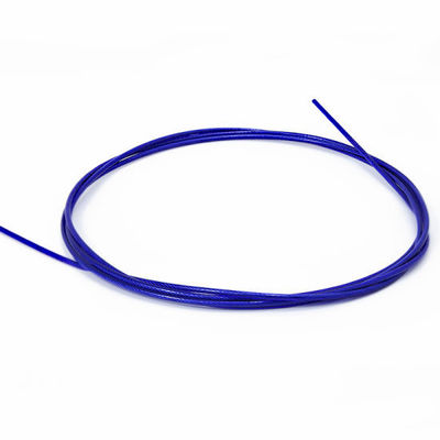 Bom preço. Cobra de aço revestida de plástico galvanizado colorido revestido de PVC 1*7 7*7 7*19 Cobra de cabo para construção de dobra on-line