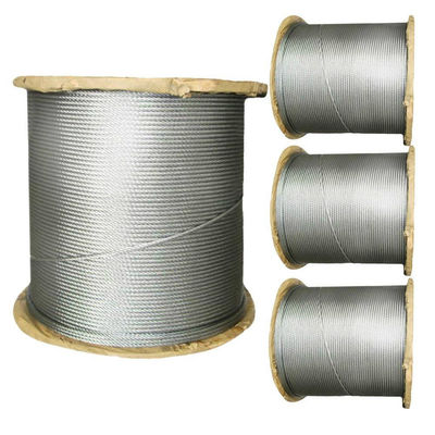 Bom preço. 500 pés de comprimento Pacote personalizado Corda de arame de aço galvanizado 5 mm 8 mm 12 mm para outros serviços de processamento on-line