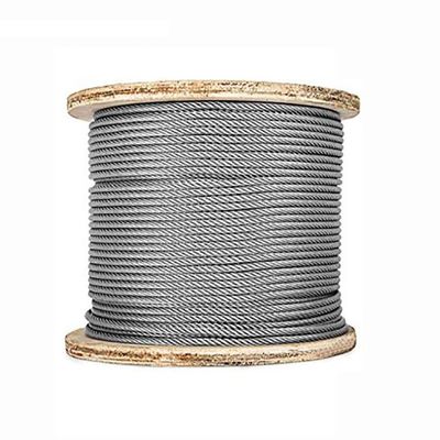 Bom preço. Galvanizado a quente 6x36 IWRC RHOL 1960 MPA Fios de aço para elevação de guindastes Tolerância de construção Outros on-line
