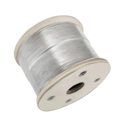 Bom preço. Alta resistência à corrosão 7x7 1,5 mm 2 mm PVC revestido fio de aço inoxidável para elevação e equipamento 1570MPa 2160MPa on-line