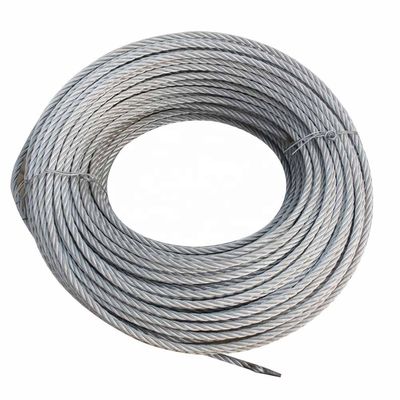 Bom preço. 7X19 1.5mm Stainless Steel Wire Rope para Materiais de Construção Não-liga Flexibilidade on-line