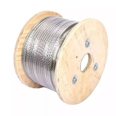 Bom preço. Fios de aço inoxidável 304 7x7 1.0mm 1.2mm 1.5mm 2.0mm 2.5mm Galvanizado ou aço inoxidável para aplicações pesadas on-line