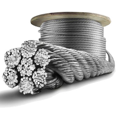 Bom preço. 8mm Cable Inox 7x19 Stainless Steel Wire Rope AISI316 AISI304 para decoração dentro de Diâmetro 3/32 polegadas a 3/8 polegadas on-line
