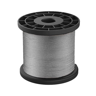 Bom preço. 1x7/1x19/1x37 Corda de fio 304 316 Corda de cabo de aço inoxidável para elevadores Corda de fio durável e profissional on-line