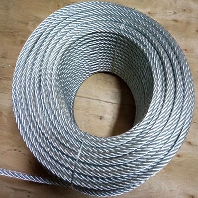 Bom preço. 100ft bobinas 6x19 IWRC galvanizado cabos de aço cabos de arame 3/32