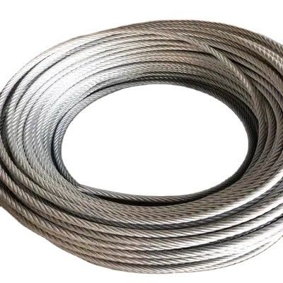Bom preço. 6X25 6X25fi FC/Iwrc Fios de aço galvanizados para construção Derrick Oil Well Drilling Solução acessível e versátil on-line
