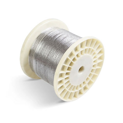 Bom preço. 304 7*7 Cabos de aço inoxidável de alta tensão 7x7 Corda de arame de aço inoxidável 0,65mm Cabos de arame de aço inoxidável para baixo teor de C on-line
