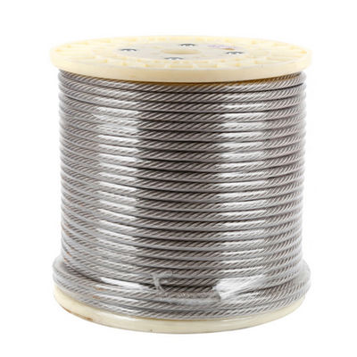 Bom preço. 0.5-0.6mm Diâmetro 7*7 304 Cableira de aço inoxidável para construção on-line