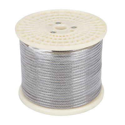 Bom preço. Finalização de superfície Outros 2 mm Diâmetro Diâmetro 2 mm 1x7 ss304 Fios de arame de aço ss316 Cabos de aço inoxidável Cabos de arame de aço on-line