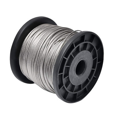 Bom preço. 316 Grade de aço 1x19 Construção SS Cable Corda de aço inoxidável 0,9mm Cable Inox 1x19 Corda de aço inoxidável on-line