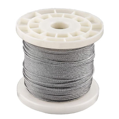 Bom preço. Diâmetro de aço inoxidável 316 cabo de arame 1x7 ss304 ss316 cabo inoxidável para necessidades de cabos de ginásio on-line