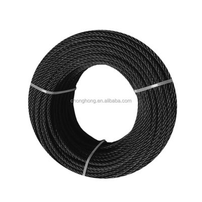 Bom preço. 7x7 T316 Cable de aço inoxidável 3/16 