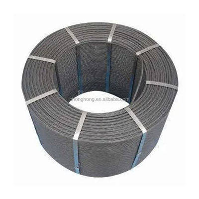 Bom preço. OEM 15.24mm 7 fios de cabo por metro Fios de aço para fios de fio de aço de concreto pré-enstressado on-line