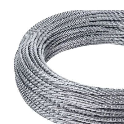 Bom preço. Galvanizado não ligado 8mm 10mm 12mm Flexível Acero Cordão de Arame de aço carbono Cable para aplicações industriais on-line