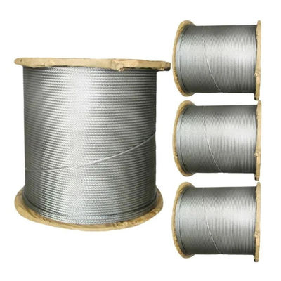Bom preço. Cabos de arame de aço inoxidável 1*7 7*7 1*19 7*19 Fios redondos 304 316 Cabos de arame de aço para aplicações pesadas on-line