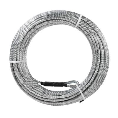 Bom preço. A corda de arame de aço galvanizado de 12 mm para cercas atende aos requisitos da norma AiSi on-line