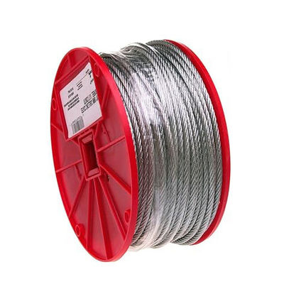 Bom preço. 7*7 5,0 mm Cadeia de arame de aço galvanizado Cable de aeronave galvanizado AISI 304 aço inoxidável dentro Outros Serviços de processamento on-line