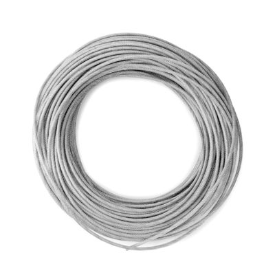 Bom preço. 304/316 7X7 Cabos de arame de aço inoxidável utilizados em cabos de aeronaves galvanizados com tolerância ± 1% e OEM on-line