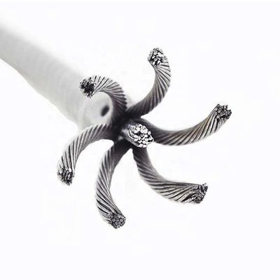 Bom preço. Escavação não de liga 7X19 12 mm cabo de arame galvanizado galvanizado a quente para aplicações e projetos pesados on-line