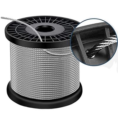 Bom preço. AISI304 304L 316 316L Cabos de aço Cabos Inox Cabos SS Cabos 7x7 6x7 FC Cabos de aço inoxidável para aplicações marítimas on-line
