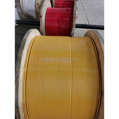Bom preço. Aço carbono Vermelho Amarelo Verde Azul Branco Cor Vinil revestido cabo 1/8 
