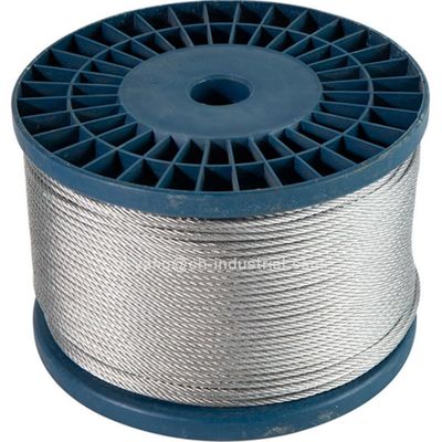 Bom preço. 7x19 comprimento de corda de arame personalizado grau de aço carbono 9/32