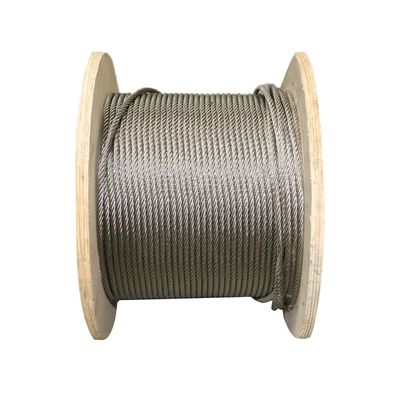 Bom preço. Fios de aço inoxidável 7x7 Estrutura 2 mm de diâmetro para aplicações de carga pesada e alta resistência à tração on-line