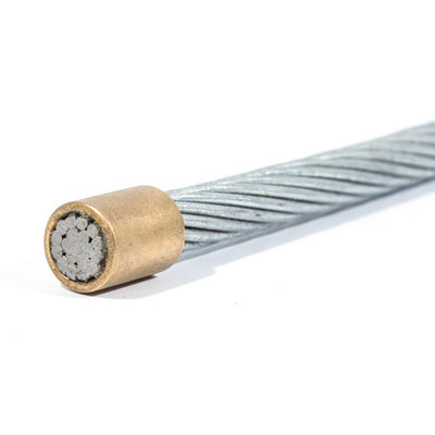 Bom preço. 7X37 7X7 6X19 Galvanizado Não galvanizado SS304 316 Filamento de aço carbono Não ligado e de longa duração on-line
