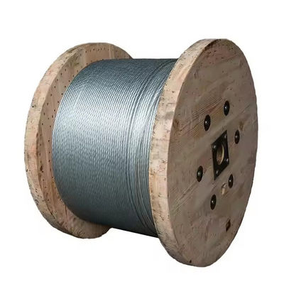 Bom preço. Aplicações versáteis de aço carbono grau 3/3.35mm BS183 galvanizado a quente tipo de terra cabo de aço fixar fio de bobina on-line