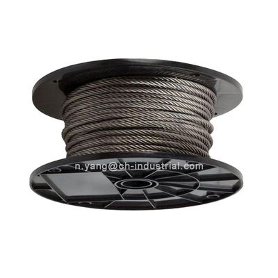 Bom preço. Cable de aço não magnético A2 A4 Cable Inox 6x7 FC 7x7 AISI316T AISI304 SUS316 SUS304 Stainless Steel Wire on-line
