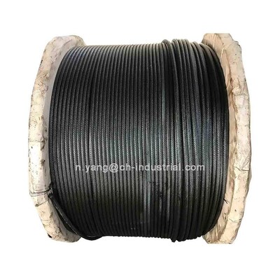Bom preço. Padrão ASTM 7x7 Prata revestida em pó galvanizado cabo de arame galvanizado cabo de avião para palco e filmes on-line