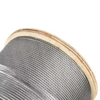 Bom preço. Cabo de Aço Galvanizado DIN Standard 6mm-50mm para Guindaste Feito de Aço Carbono on-line
