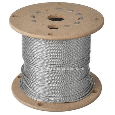 Bom preço. 5000ft 7x7 Galvanizado Cabos de corda de arame para aeronaves 3/32