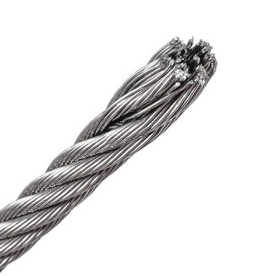 Bom preço. SS304 Cabos de aço personalizados 7X19 2mm Corda de arame de aço resistente ao desgaste on-line