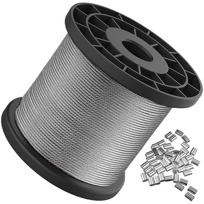 Bom preço. Cabos de aço galvanizados não ligados de 7x7 para o mercado on-line