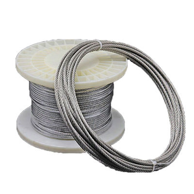 Bom preço. 7x7 cordas de aço inoxidável de núcleo padrão on-line