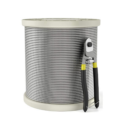 Bom preço. Kit de equipamento para barrancos do convés com T316 Cabos de aço inoxidável Não revestidos 7x7 1x19 7x19 Cabos de arame e cabos de aeronave on-line
