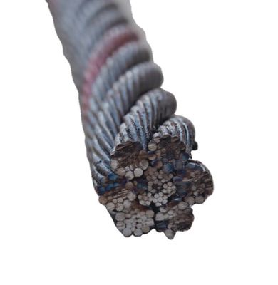 Bom preço. Cable de aço inoxidável espessado de 400 pés 7x19 cordas de arame elétrico para quintal linha zip deck baldaquinha 1/4