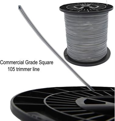 Bom preço. Ferramenta de jardinagem de linha de corte de torção 4.0mm Co polímero e metal para aparar de precisão on-line