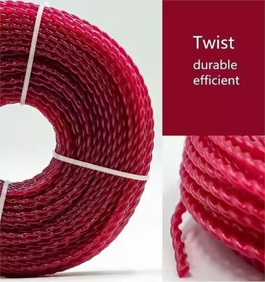 Bom preço. Linha de corte de cordas ultra-torcida Linha de corte de relva de nylon para cortador de escovas 0.095 polegadas on-line